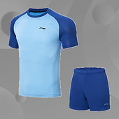 宽松休闲速干凉爽比赛运动套装 男女同款 AATT003 李宁正品 Lining