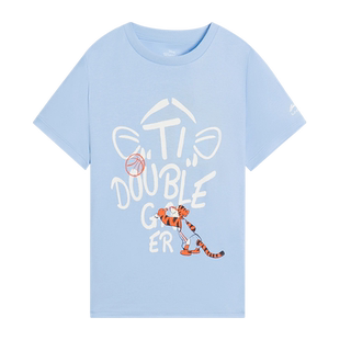 T恤YHSS045 X跳跳虎系列男小童宽松舒适短袖 Lining 李宁正品