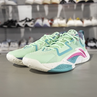 李宁正品反伍系列追猎1 男子轻弹稳定支撑篮球外场鞋ABFV003-8