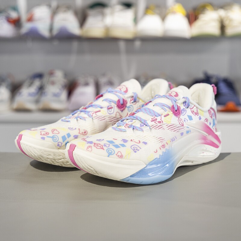 李宁正品反伍BADFIVE游击1男子时尚缓震回弹篮球场外鞋ABFV005-2