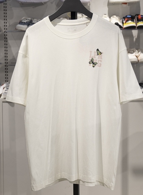 Lining/李宁正品中国文化系列男子宽松透气圆领短袖T恤AHST203