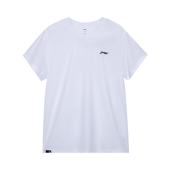 文化衫 女士运动速干透气时尚 圆领针织短袖 李宁正品 T恤AHSR792