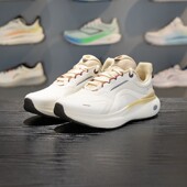 SOFT PLUS 2男子防滑耐磨运动训练低帮休闲鞋 李宁正品 AGLW013