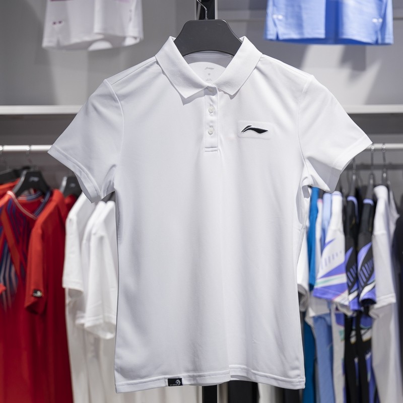 李宁正品羽毛球系列女子户外休闲运动训练短袖POLO衫APLT310-1,运动服/休闲服装,运动POLO衫,淘宝优惠券,粉丝福利购,淘宝优惠卷