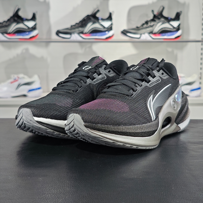 李宁正品烈骏7 V2男子新款高回弹减震训练运动专业跑鞋ARZU003-16