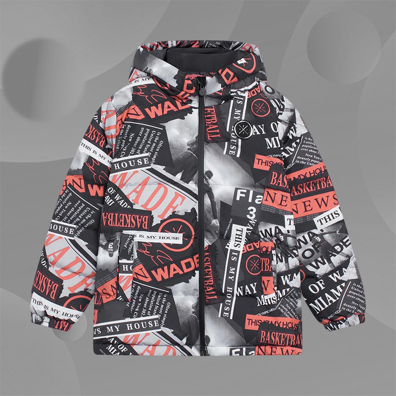 Lining/李宁正品男大童加厚保暖连帽冬季鸭绒羽绒服运动服YYMS081,童装/婴儿装/亲子装,羽绒服,淘宝优惠券,粉丝福利购,淘宝优惠卷