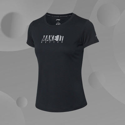 李宁时尚运动短袖t恤正品潮流