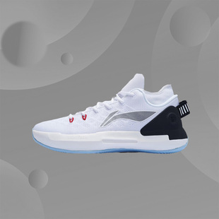 男子运动篮球鞋 系列舒适休闲防滑轻速ABAT069 新款 李宁正品