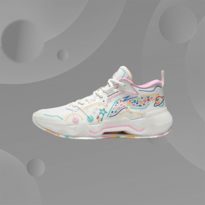 李宁正品新款男子玩具总动员系列轻速篮球鞋ABAS103