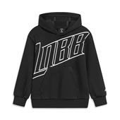 冬季 Lining 李宁正品 儿童系列加绒保暖科技套头连帽运动服YWDT439