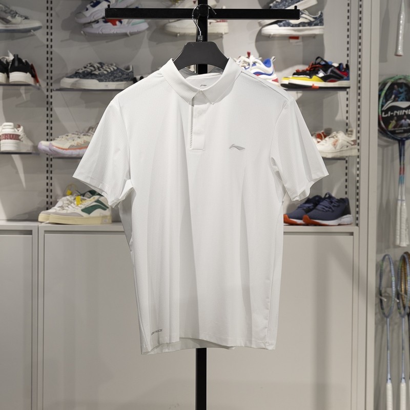 李宁正品健身系列男子翻领透气简约训练运动短袖POLO衫APLV035-7,运动服/休闲服装,运动POLO衫,淘宝优惠券,粉丝福利购,淘宝优惠卷