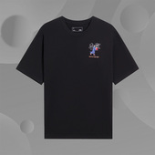 22夏新款 圆领短袖 休闲运动T恤AHSS333 李宁男天工开悟运动时尚 正品