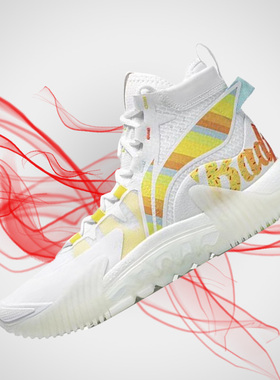 李宁篮球鞋夏季新款反伍2代䨻科技减震回弹专业比赛鞋ABFR001