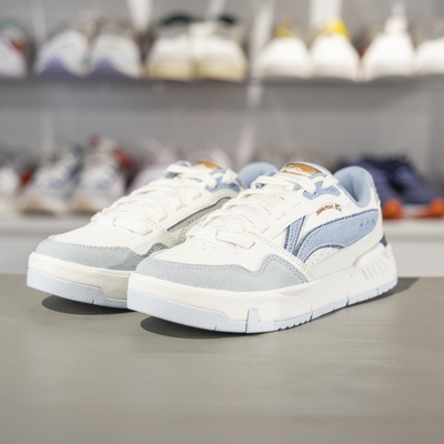 李宁正品COMMON 80s女子潮流舒适百搭柔软回弹休闲板鞋AGCV024-5