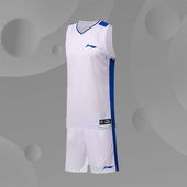 李宁篮球服套装 AATR041 男球衣训练队服比赛球服透气运动服比赛装