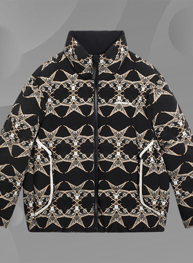 李宁正品CF溯系列女子运动休闲时尚潮流立领保暖羽绒服AYMS396