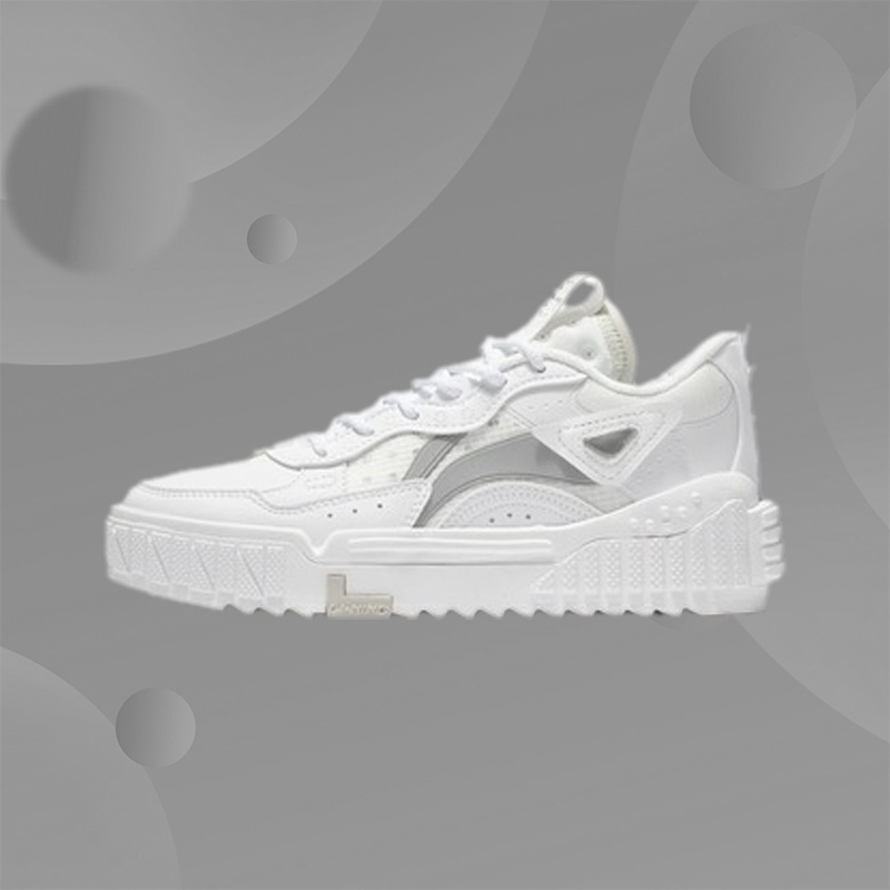 李宁正品新款女子休闲运动鞋跑步系列轻速轻便时尚休闲AGCS076