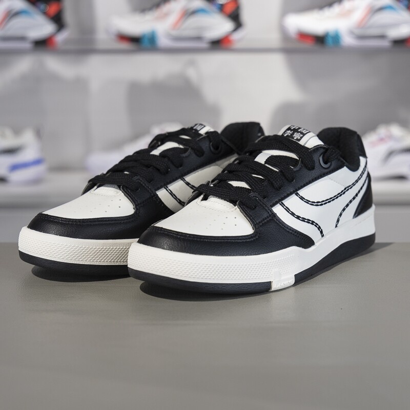 李宁正品征荣 92S男子经典舒适厚底柔软回弹滑板专业鞋AEPU037-2