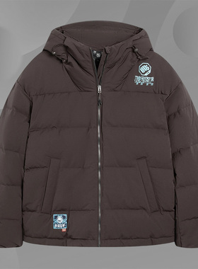 Lining/李宁正品反伍BADFIVE长安少年男子宽松鸭绒羽绒服AYMS343