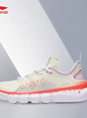 Lining/李宁正品悟道女子时尚透气轻便耐磨低帮休闲运动鞋ABCT050