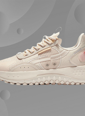 正品春季 李宁女鞋CF月影 休闲鞋复古 舒适运动鞋AGLR158-4