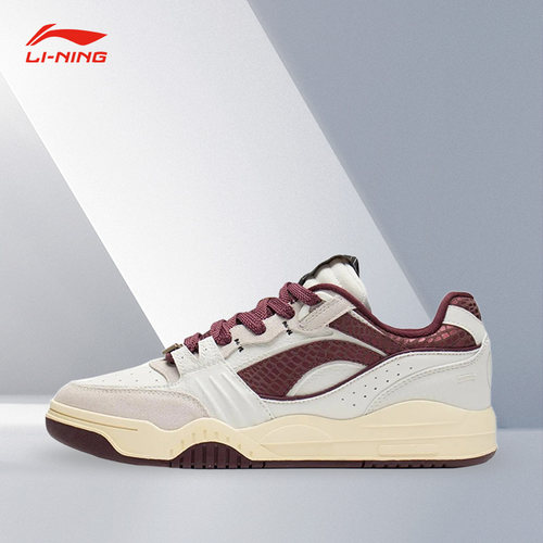 Lining/李宁正品月白男子百搭耐磨时尚减震回弹运动休闲鞋AGCS251