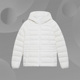 女子运动休闲时尚 新款 连帽轻薄羽绒服外套AYMS038 冬季 李宁正品