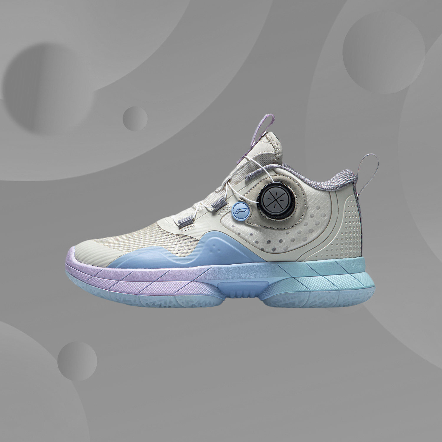 春夏款李宁篮球鞋男中大童韦德Salute圆头低帮篮球鞋YKBR030