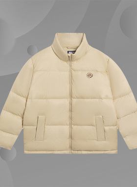 李宁正品新款BADFIVE男子运动休闲时尚立领保暖羽绒服外套AYMS039