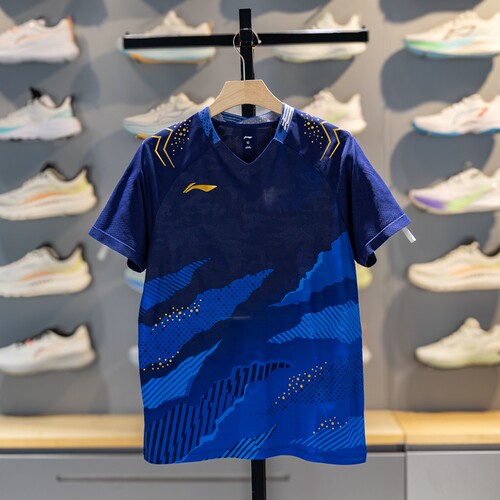 李宁正品男女宽松透气短袖