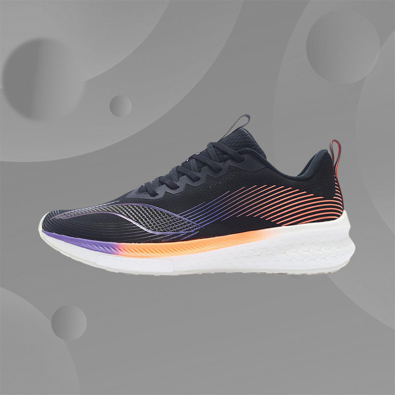 李宁正品冬季新款休闲运动城市跑步男子透气防臭鞋ARMS025