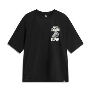李宁正品2026夏款男子经典休闲透气运动训练圆领短袖T恤ATSV531