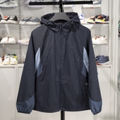 男子潮流拼色宽松休闲透气防晒外套AFDV827 李宁正品 2025新款