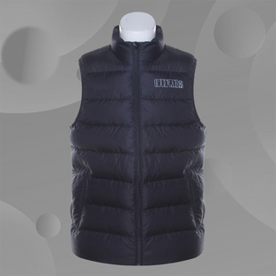 李宁冬季男款运动羽绒马甲保暖防风篮球宽松收身立领AMRR057