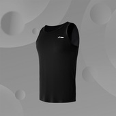 Lining T恤背心AVSR067 训练紧身透气吸汗短袖 李宁新款 健身无袖