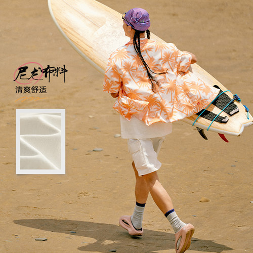李宁正品男子简约休闲运动短裤