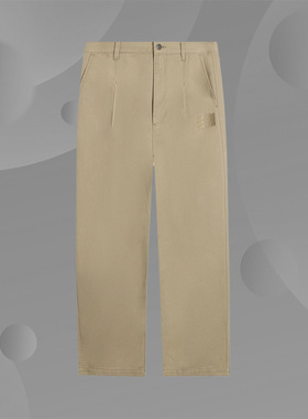 李宁正品新款CF男子运动休闲舒适时尚直筒长裤AKXSB57-1-2