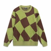 AMBT017 反伍BADFIVE男子休闲宽松圆领套头编织衫 Lining 李宁正品