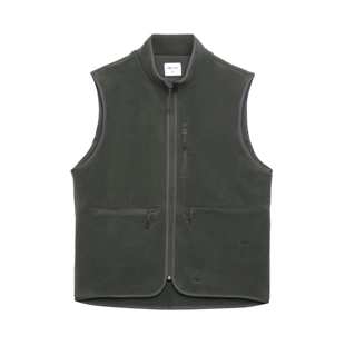 Soulland联名系列男子加绒保暖摇粒绒马甲AMDS095 李宁LI NING