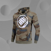 BAD Lining 春季 男子新款 FIVE连帽休闲运动卫衣AWDP061 李宁正品