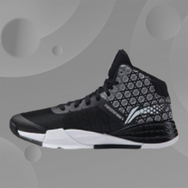 李宁正品新款男暴风2代外场耐磨防滑高帮篮球鞋ABFM005