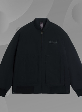 正品李宁X成龙功夫系列联名男子运动休闲时尚立领羽绒服AYMS139