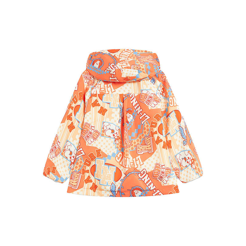 Lining/李宁正品秋季女童新款满印卡通连帽运动夹克外套AHST979,童装/婴儿装/亲子装,普通外套,淘宝优惠券,粉丝福利购,淘宝优惠卷