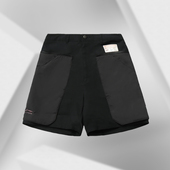 AKSR198 潮流ins联名系列女子休闲运动短裤 李宁正品 休闲时尚