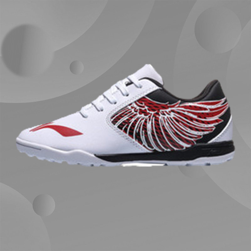 李宁童鞋足球鞋男童7-12岁大童圆头鞋子低帮运动鞋YKGQ002