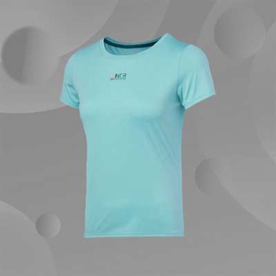 李宁女士后背镂空时尚舒适透气运动短袖T恤LTSP006