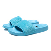 中国李宁草莓熊联名拖鞋 毛毛粉色女子新款 运动限量ABTR008