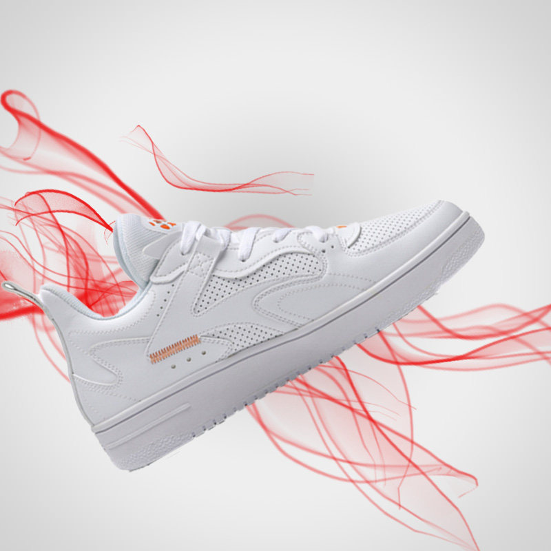 李宁正品男子秋季新款溯系列鱼跃板鞋文化鞋休闲鞋男鞋AGCP207