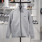 李宁正品 健身系列男子亲肤舒适保暖立领运动针织外套AWDU573