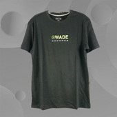 李宁短袖 AHSR237 男子韦德纯棉透气休闲运动T恤文化衫